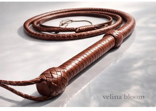Handmade leather bullwhip - handmade, 4